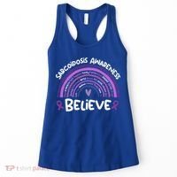 Believe Sarcoidosis Awareness Month Gift Sarcoidosis Cute Gift Women's Tank Top thumb 0