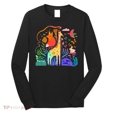 Biodiversity Science Animal Nature Long Sleeve Shirt