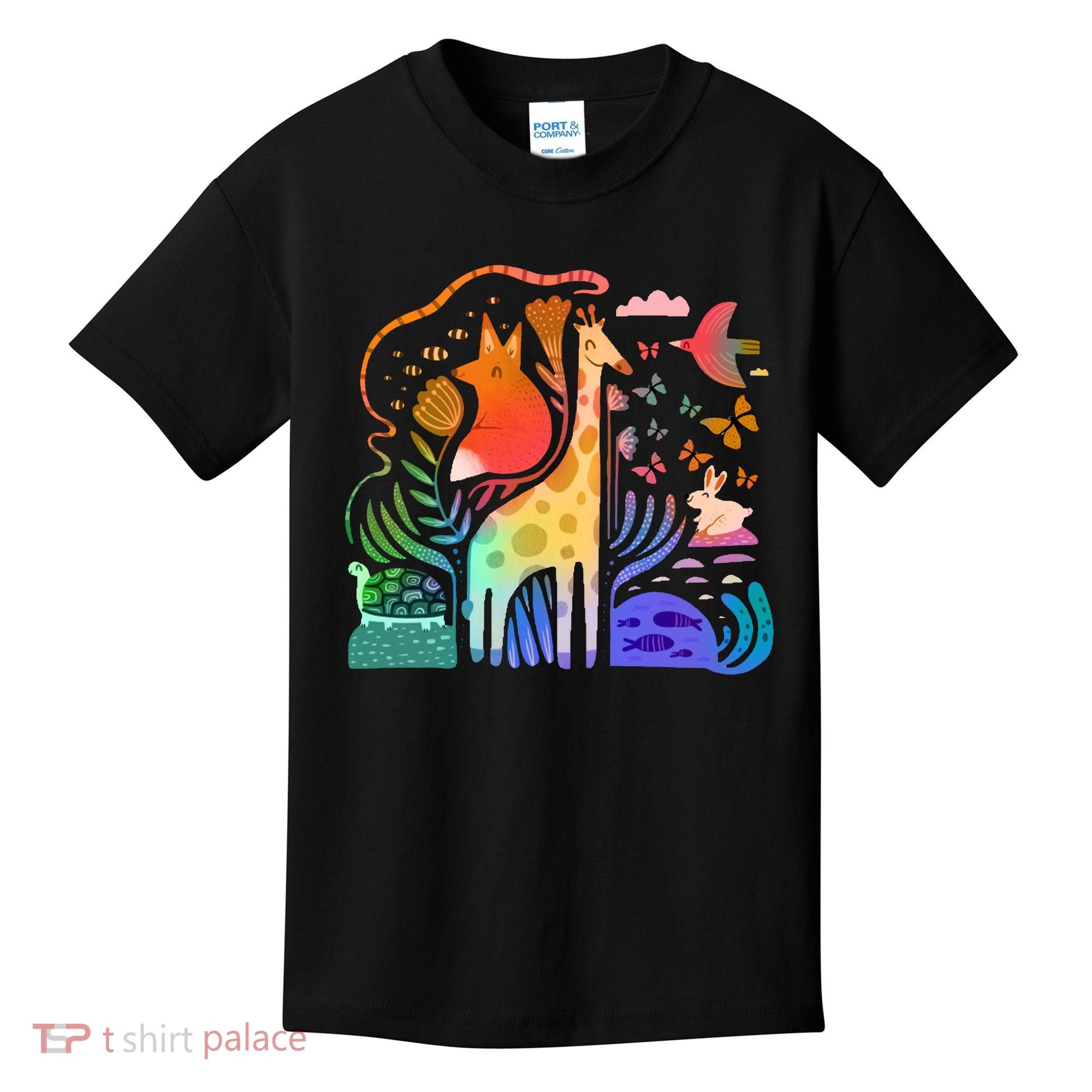Biodiversity Science Animal Nature Kids T-Shirt