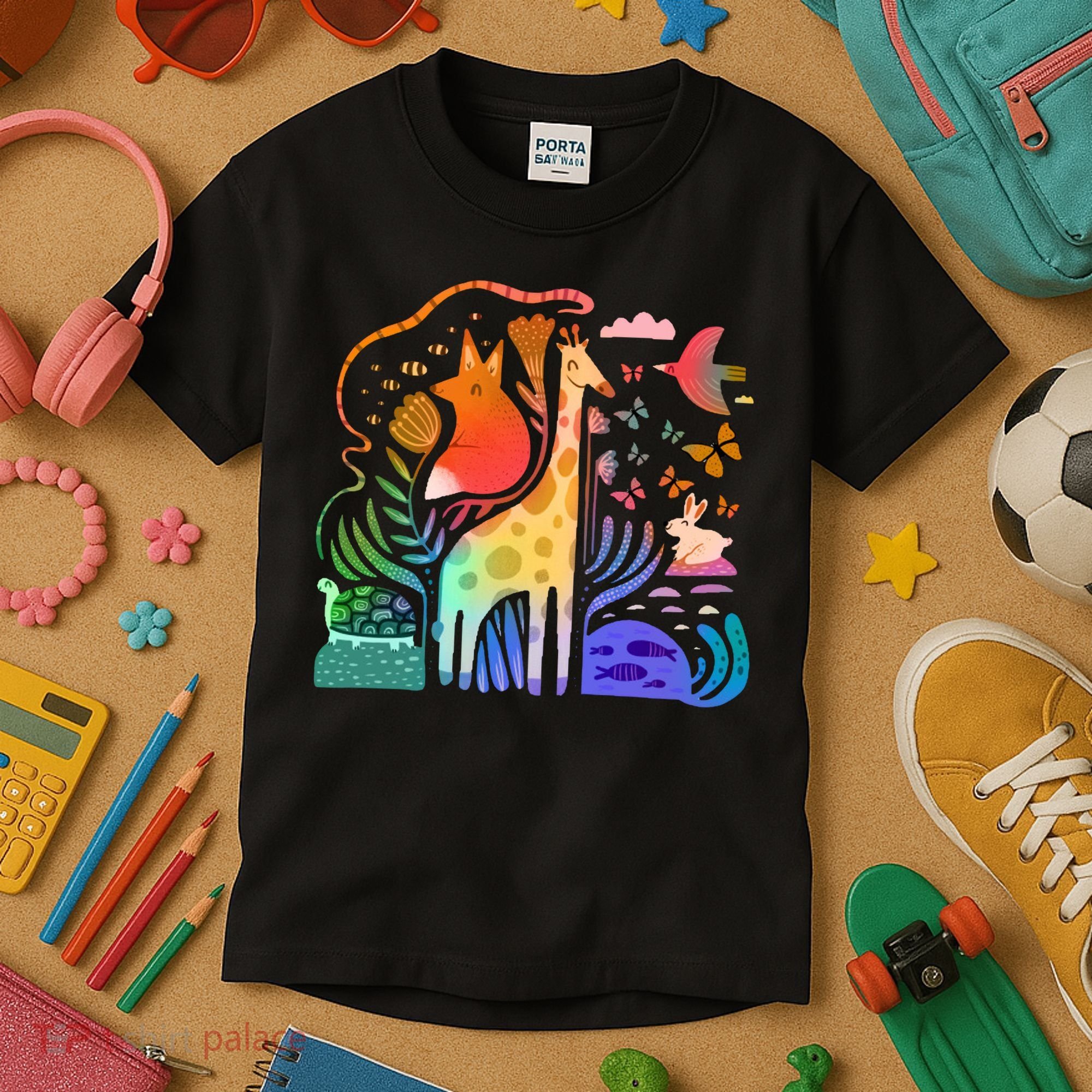 Biodiversity Science Animal Nature Kids T-Shirt