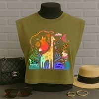Biodiversity Science Animal Nature Garment-Dyed Women's Muscle Tee thumb 3
