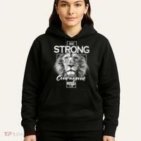 Be Strong And Courageous Joshua 1:9 Lion Hoodie thumb 5