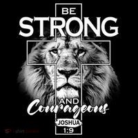 Be Strong And Courageous Joshua 1:9 Lion Women's Hoodie thumb 2