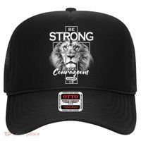 Be Strong And Courageous Joshua 1:9 Lion Hat thumb 0