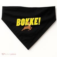 Bokke! South Africa Rugby Springbok South African USA-Made Doggie Bandana thumb 0