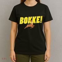 Bokke! South Africa Rugby Springbok South African T-Shirt thumb 4