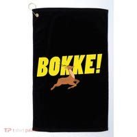 Bokke! South Africa Rugby Springbok South African Golf Towel thumb 0