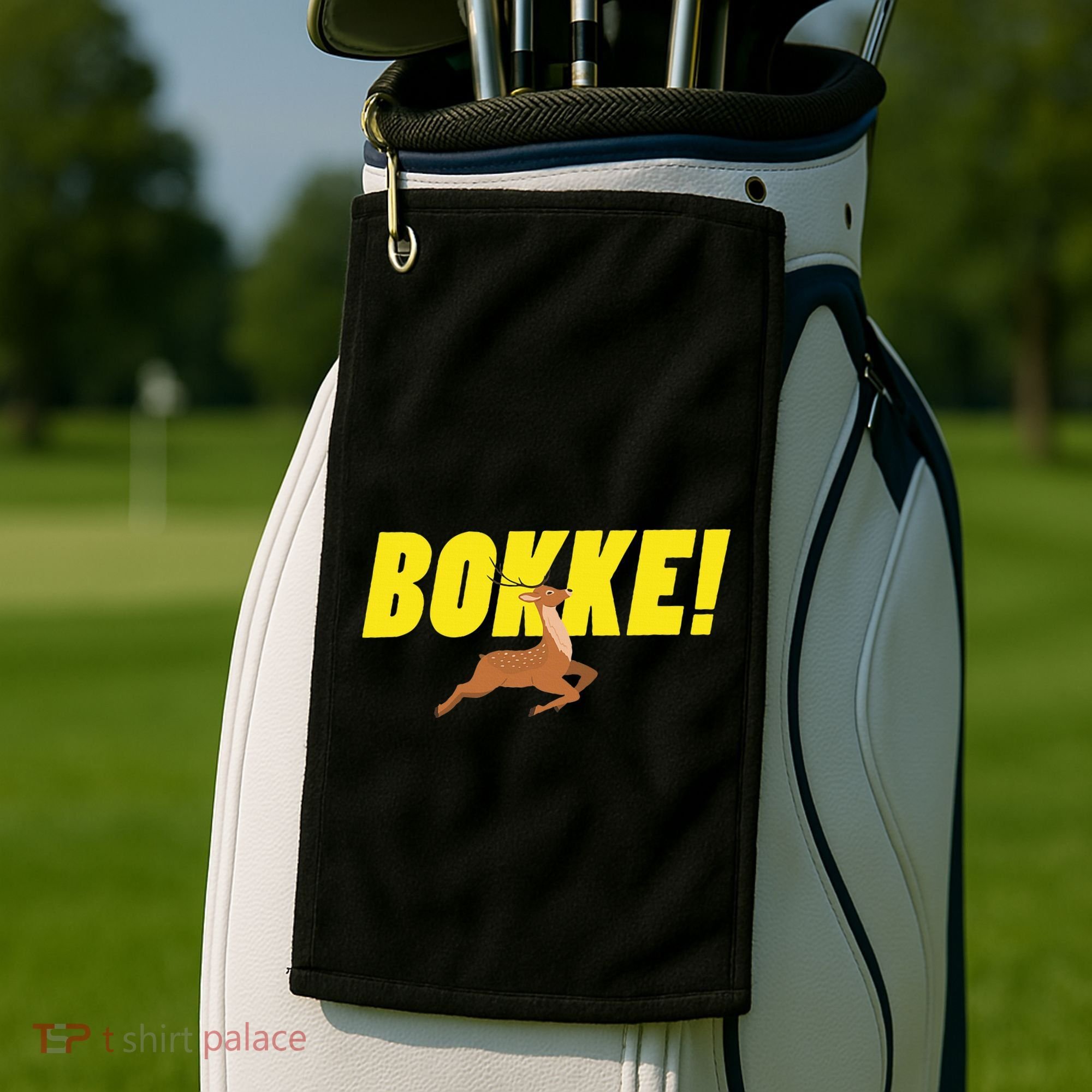 Bokke! South Africa Rugby Springbok South African Golf Towel