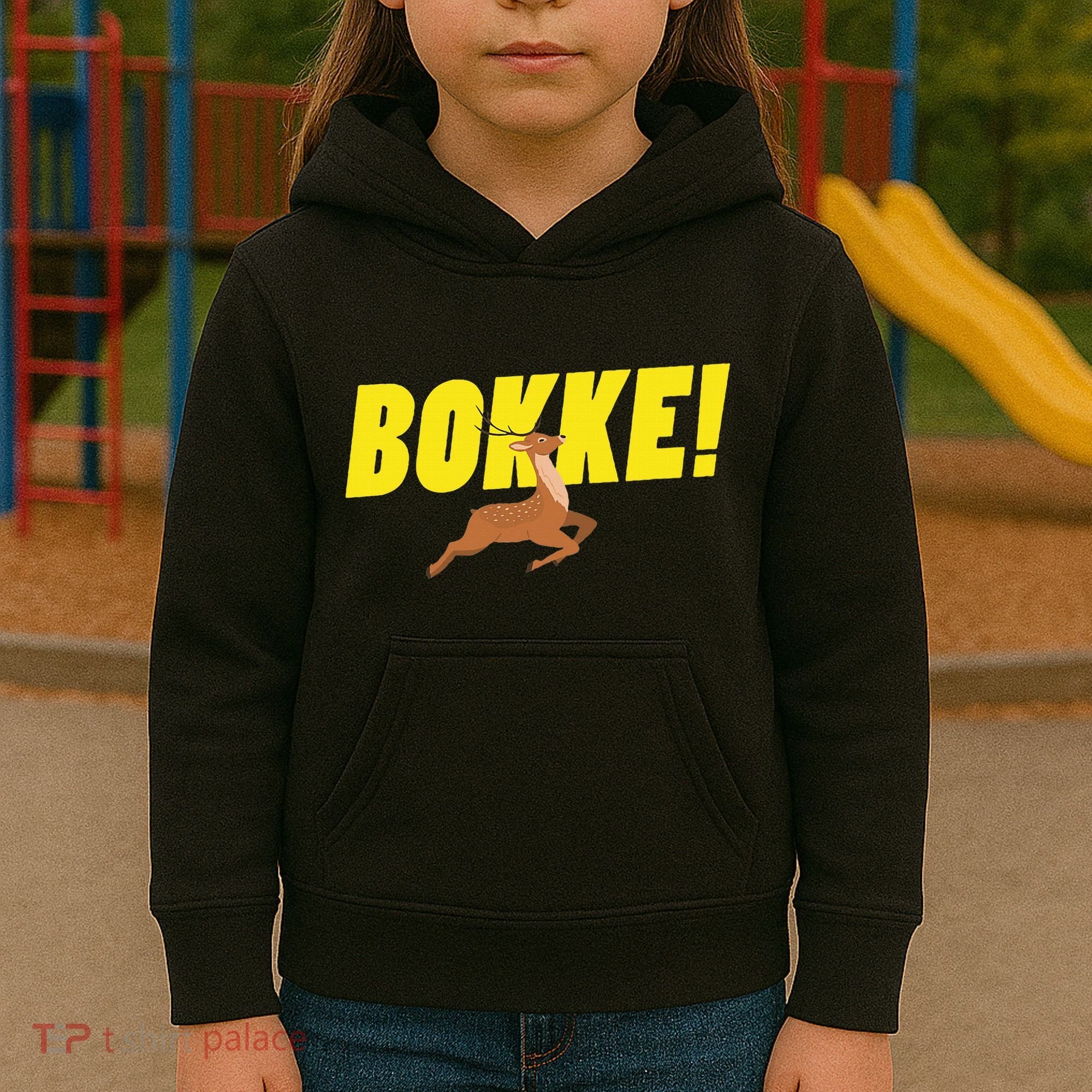 Bokke! South Africa Rugby Springbok South African Kids Hoodie