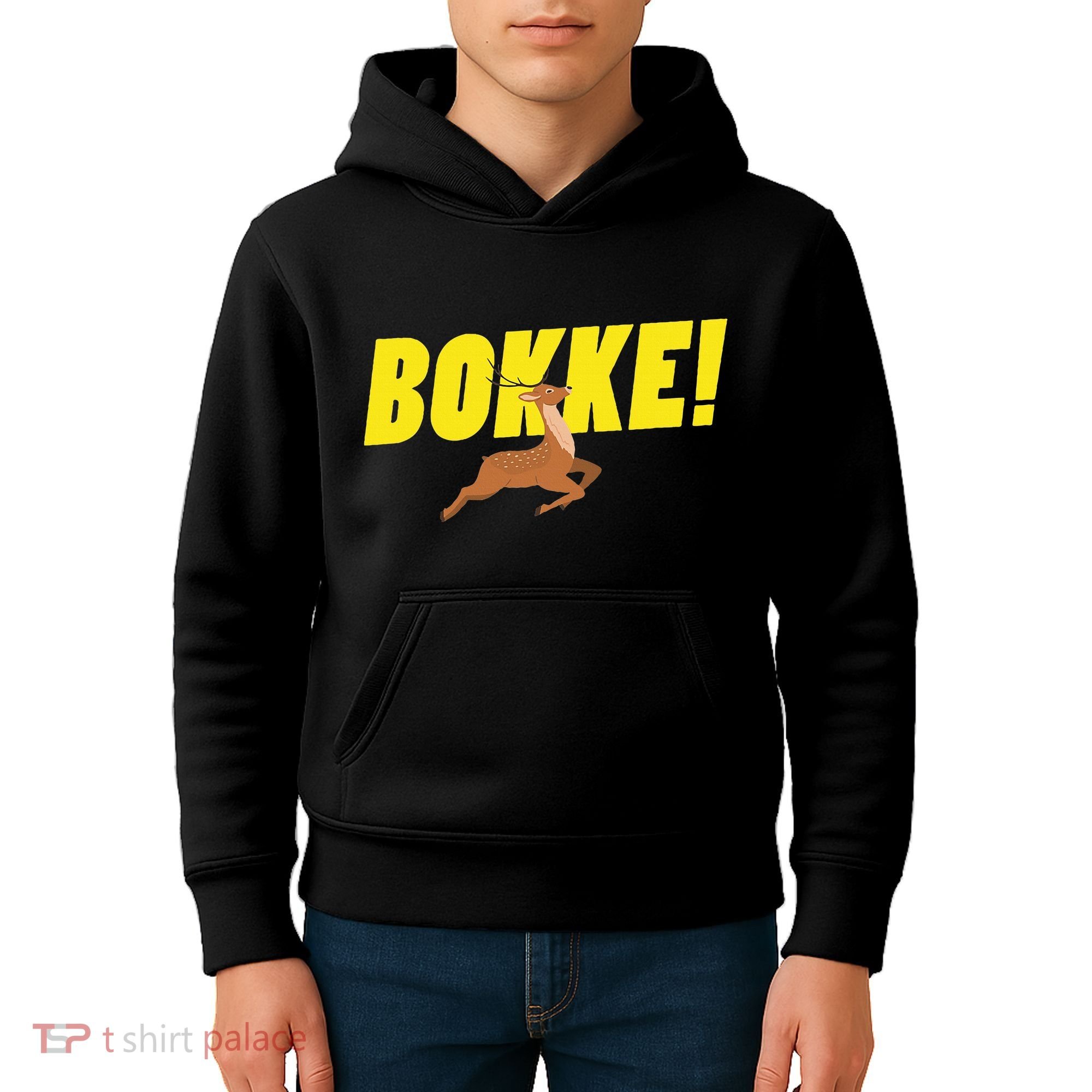 Bokke! South Africa Rugby Springbok South African Kids Hoodie