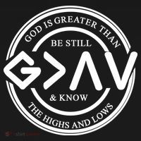 Be Still And Know, God Is Greater Than The Highs And Lows Circle Sweatshirt thumb 3