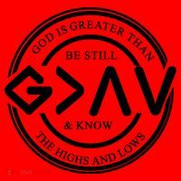 Be Still And Know, God Is Greater Than The Highs And Lows Circle Santa Hat thumb 1