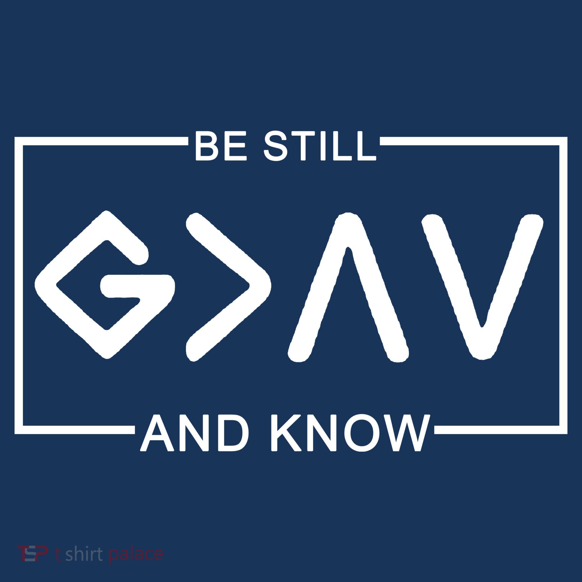 Be Still And Know, God Is Greater Than The Highs And Lows Coaster