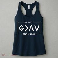 Be Still And Know, God Is Greater Than The Highs And Lows Women's Tank Top thumb 3