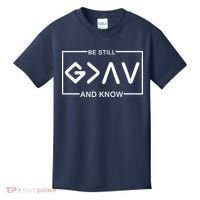 Be Still And Know, God Is Greater Than The Highs And Lows Kids T-Shirt thumb 0