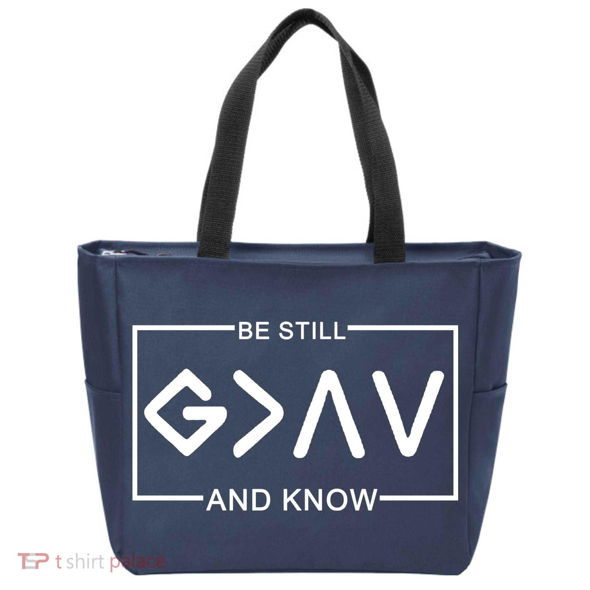 Be Still And Know, God Is Greater Than The Highs And Lows Tote Bag