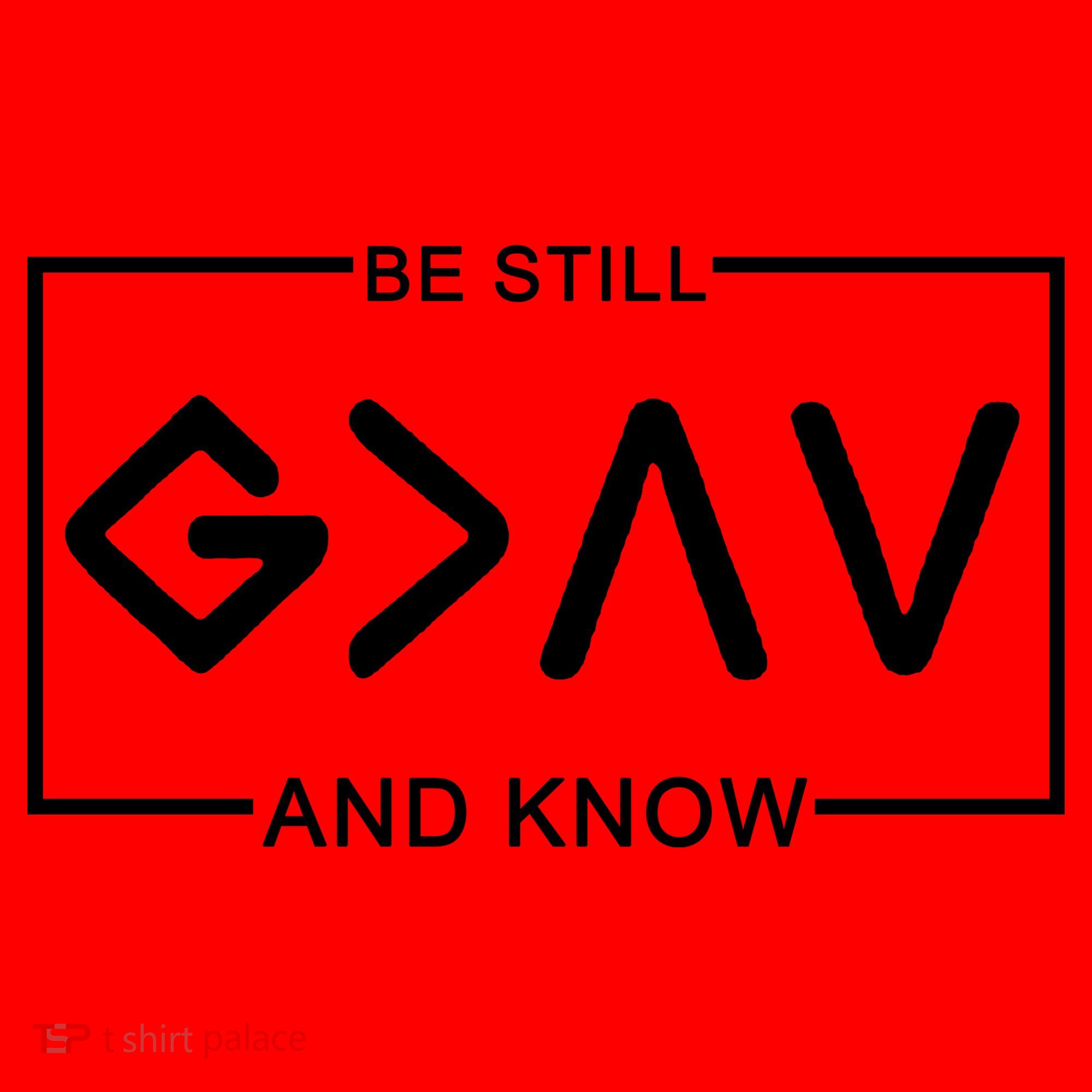 Be Still And Know, God Is Greater Than The Highs And Lows Santa Hat