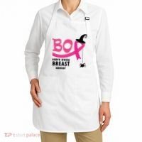 Boo Scare Away Breast Cancer Awareness Spooky Apron thumb 2