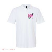 Boo Scare Away Breast Cancer Awareness Spooky Polo thumb 0
