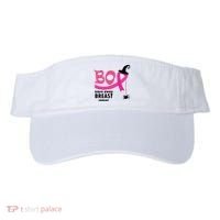 Boo Scare Away Breast Cancer Awareness Spooky Visor thumb 0