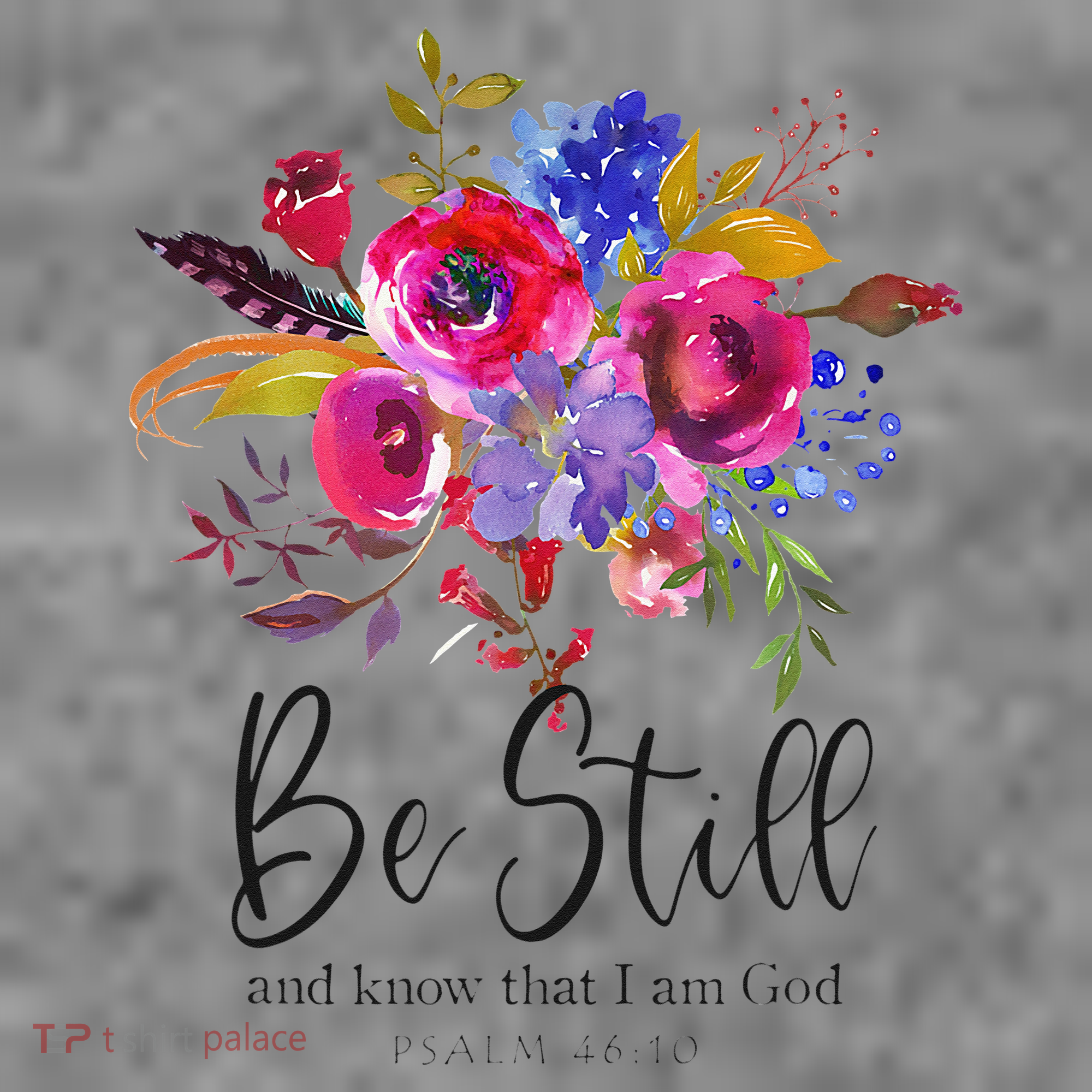 Be Still and Know That I Am God Christian Bible Verse Quote Toddler Hoodie