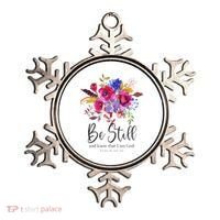 Be Still and Know That I Am God Christian Bible Verse Quote Ornament thumb 0