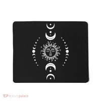 Boho Sun And Moon Celestial Crescent Moon Phases Funny Gift Men Women Mousepad thumb 0