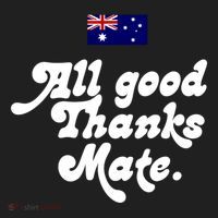 British Slogans All Good Thanks Mate Women's Sweatshirt thumb 2