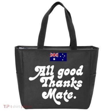 British Slogans All Good Thanks Mate Tote Bag