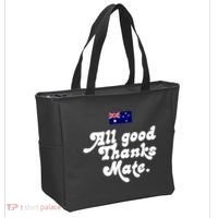 British Slogans All Good Thanks Mate Tote Bag thumb 2