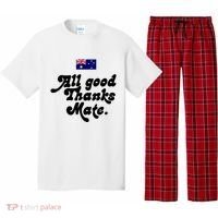British Slogans All Good Thanks Mate Pajama Set thumb 0