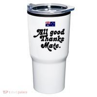 British Slogans All Good Thanks Mate Tumbler thumb 0