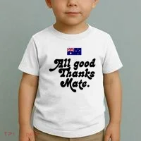 British Slogans All Good Thanks Mate Toddler T-Shirt thumb 2