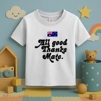 British Slogans All Good Thanks Mate Toddler T-Shirt thumb 3