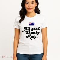 British Slogans All Good Thanks Mate Women's T-Shirt thumb 4