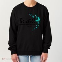 Be Still And Know That I Am God Christian Religious Funny Gift Great Gift Women's Sweatshirt thumb 0