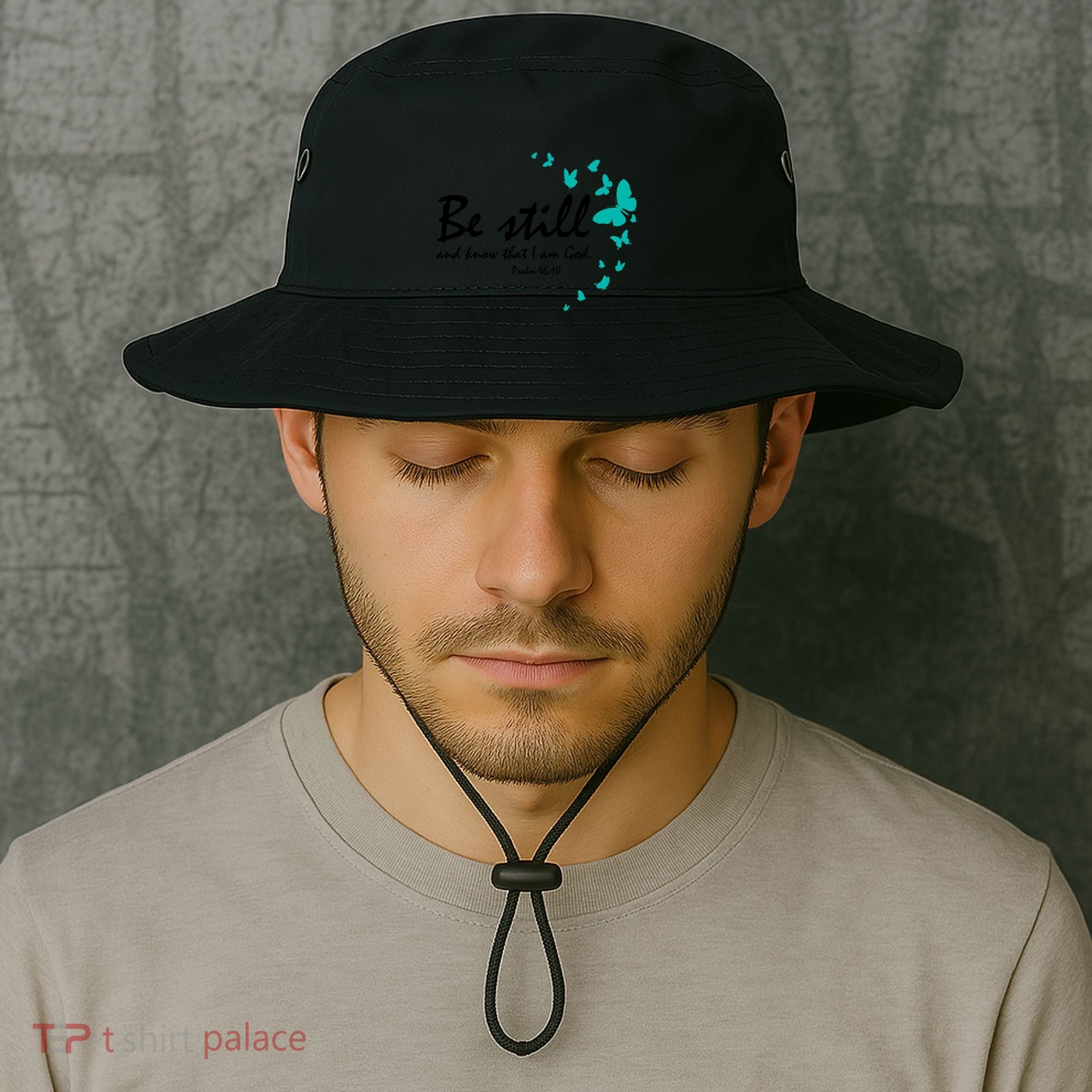 Be Still And Know That I Am God Christian Religious Funny Gift Great Gift Bucket Hat