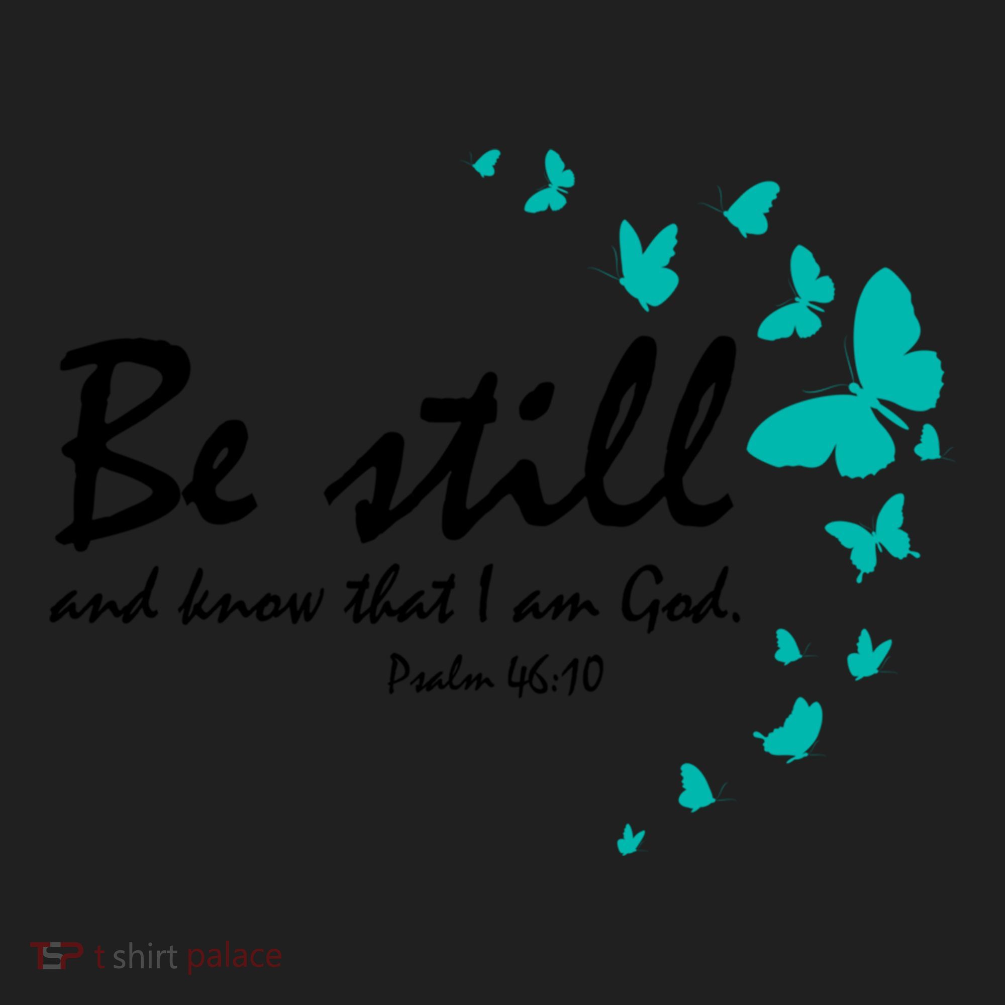 Be Still And Know That I Am God Christian Religious Funny Gift Great Gift Beanie