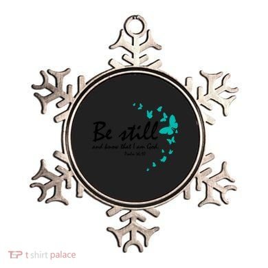 Be Still And Know That I Am God Christian Religious Funny Gift Great Gift Ornament