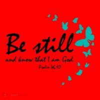Be Still And Know That I Am God Christian Religious Funny Gift Great Gift Santa Hat thumb 1