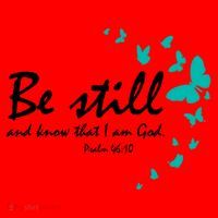 Be Still And Know That I Am God Christian Religious Funny Gift Cute Gift Santa Hat thumb 1