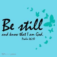 Be Still And Know That I Am God Christian Religious Funny Gift Cute Gift Kids T-Shirt thumb 4