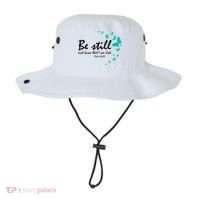 Be Still And Know That I Am God Christian Religious Funny Gift Cute Gift Bucket Hat thumb 0
