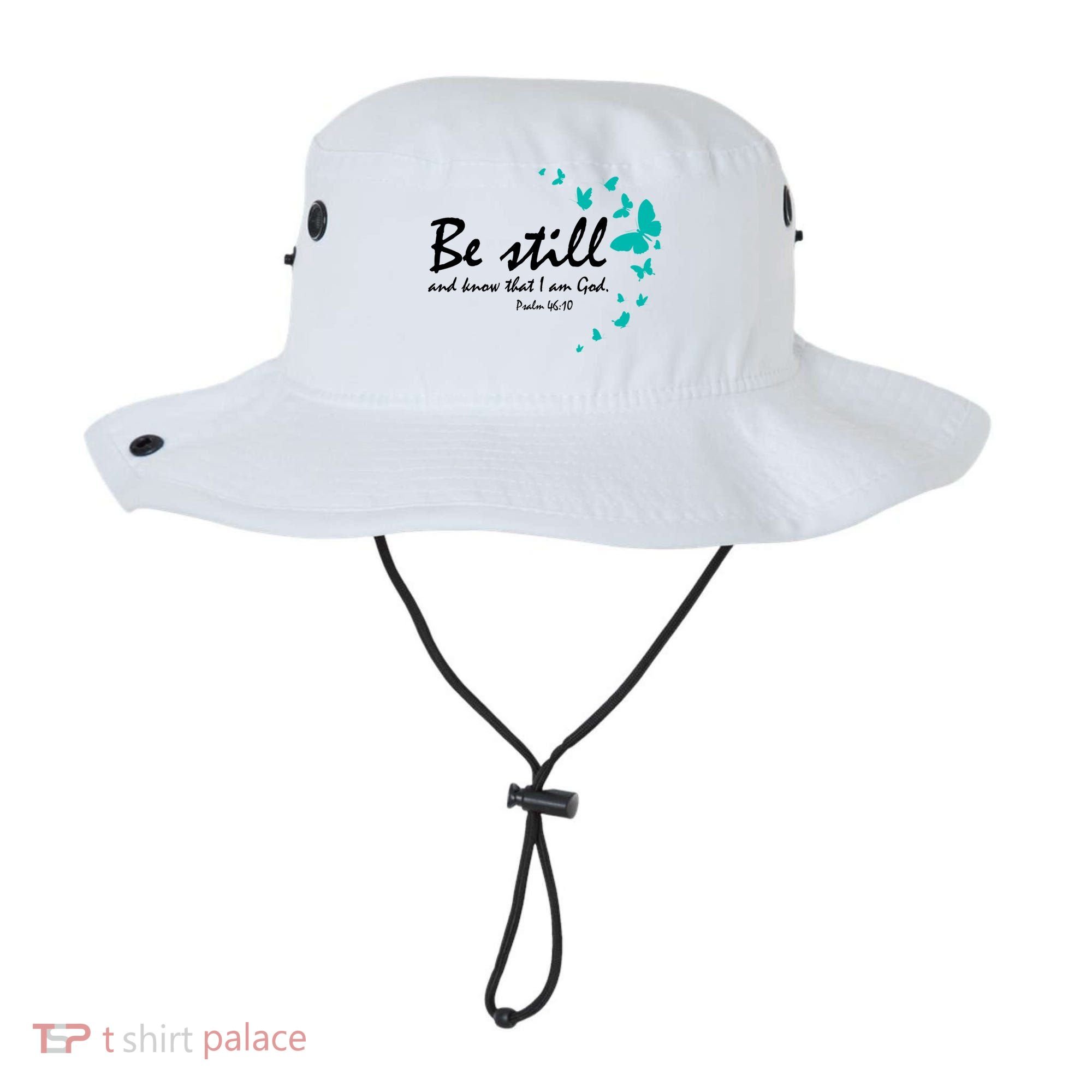 Be Still And Know That I Am God Christian Religious Funny Gift Cute Gift Bucket Hat