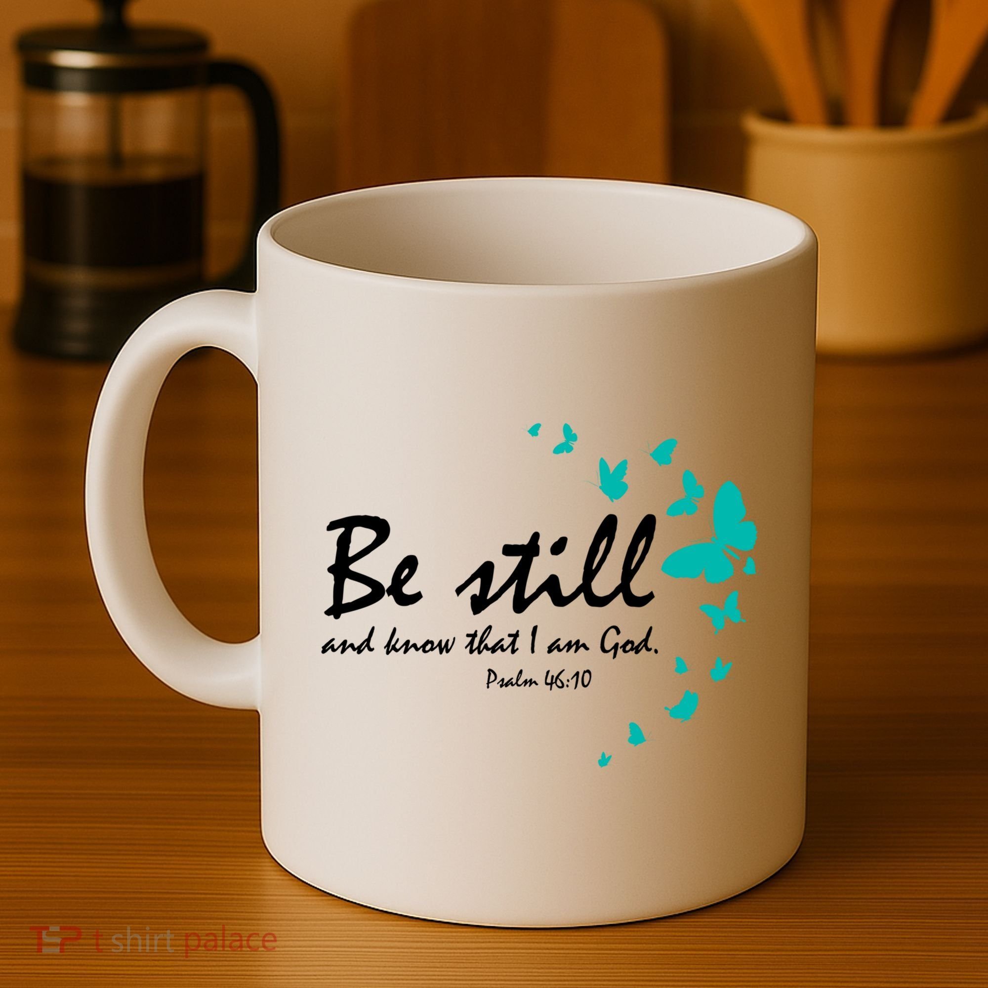 Be Still And Know That I Am God Christian Religious Funny Gift Cute Gift Coffee Mug