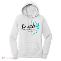 Be Still And Know That I Am God Christian Religious Funny Gift Cute Gift Women's Hoodie thumb 0
