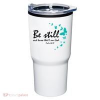 Be Still And Know That I Am God Christian Religious Funny Gift Cute Gift Tumbler thumb 0