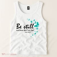 Be Still And Know That I Am God Christian Religious Funny Gift Cute Gift Tank Top thumb 2