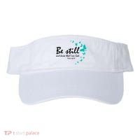 Be Still And Know That I Am God Christian Religious Funny Gift Cute Gift Visor thumb 0