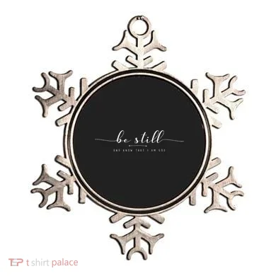 Be Still And Know That I Am God Ornament